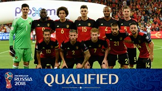 team photo for Belgium