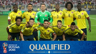 Click to enlarge: Colombia team photo for Colombia
